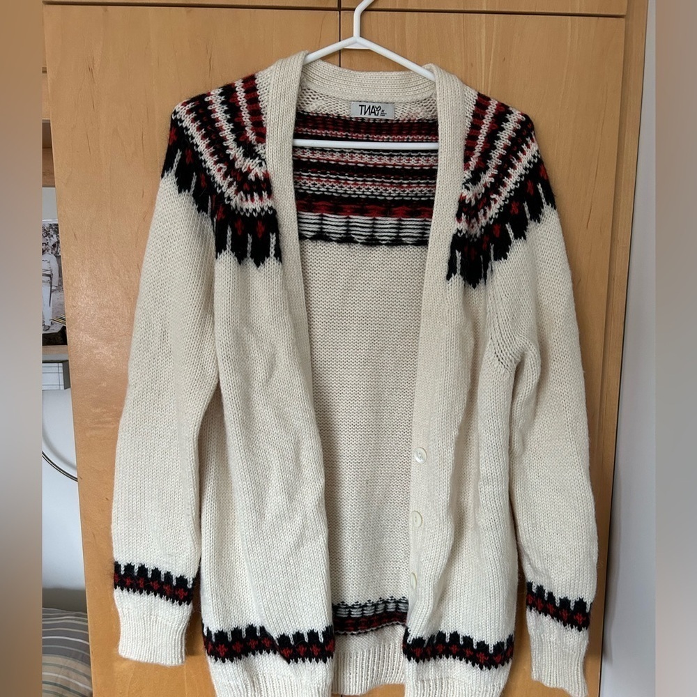 TNA wool/angira cardigan  M